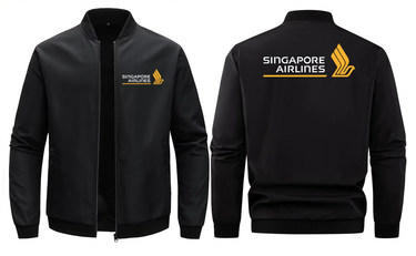 SINGAPORE AIRLINES LOOSE SOLID COLOR JACKET